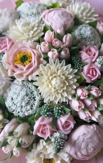 Gluten Free Gourmet Floral Cupcakes - Dozen